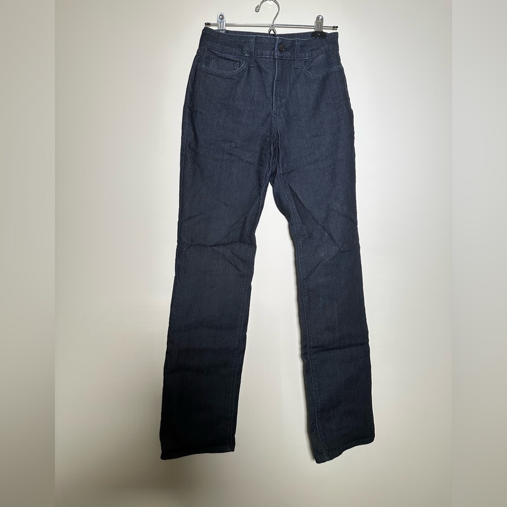 Not Your Mothers Jeans women’s dark wash straight stretch high rise size 4